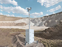 보안 감시탑 구조 표시