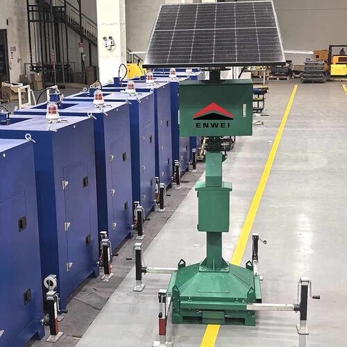 Latest company news about 높은 신뢰성 태양 전력 플라드 라이트 주차장 조명 타워