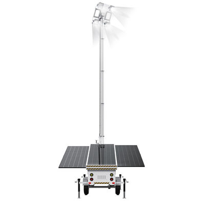 400W LED 램프 3*460W 광산 조명용 태양 전지 패널