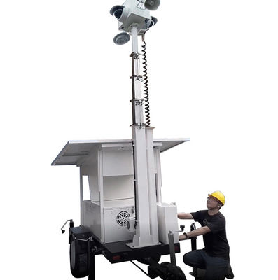 우수한 유연성 모바일 보안 카메라 타워 탑재 고화질 CCTV 광산 모니터링