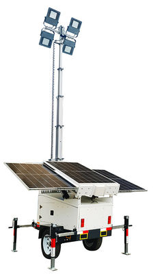 태양 전지 LED 조명 경관 영역 조명을 위해 냉 젤리화 된 트레일러