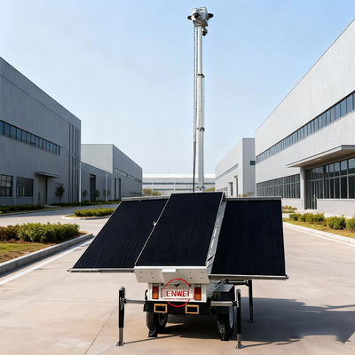 빠른 배포 태양광 보안 트레일러 24/7 오프그리드 모니터링을 위한 미국 표준